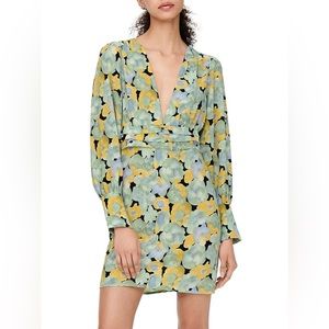 Neon & Nylon Floral Mini Dress